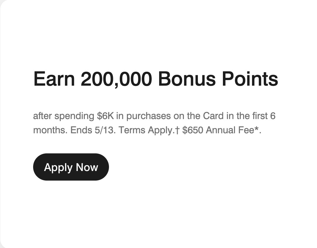 Amex Marriott Brilliant Offer